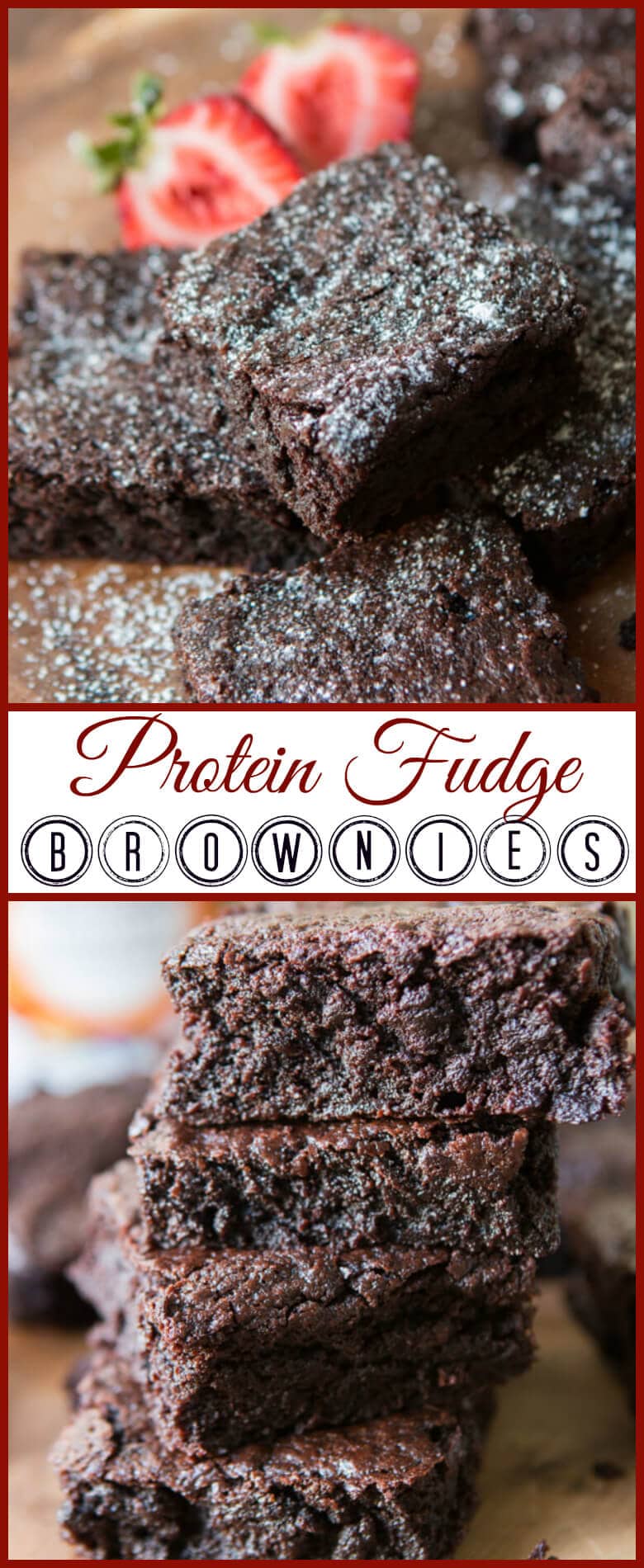 Protein Fudge Brownies Oh Sweet Basil