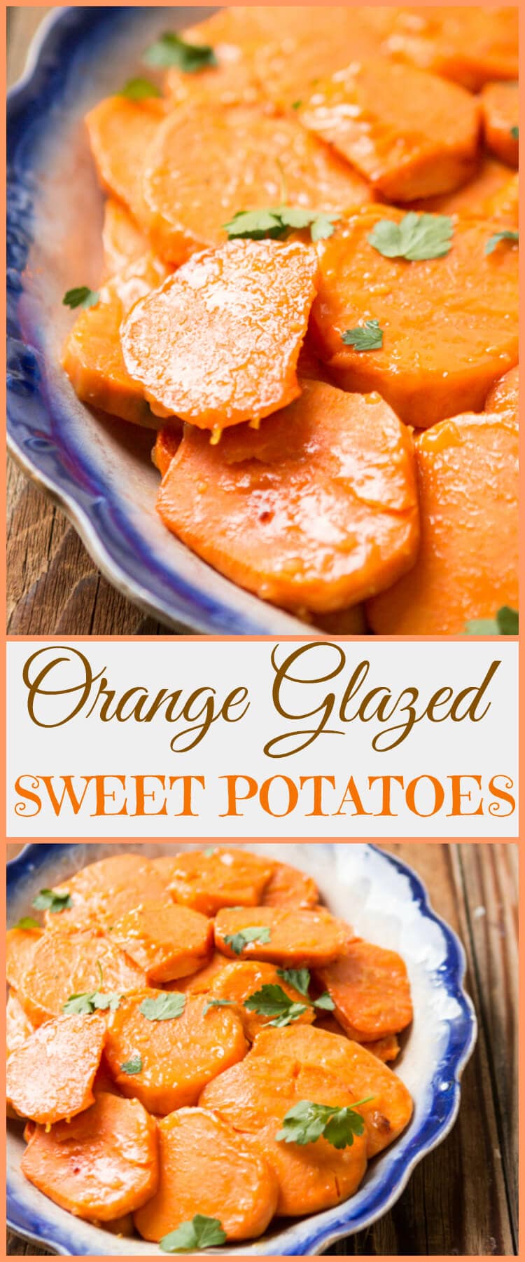 Orange Glazed Sweet Potatoes Oh Sweet Basil
