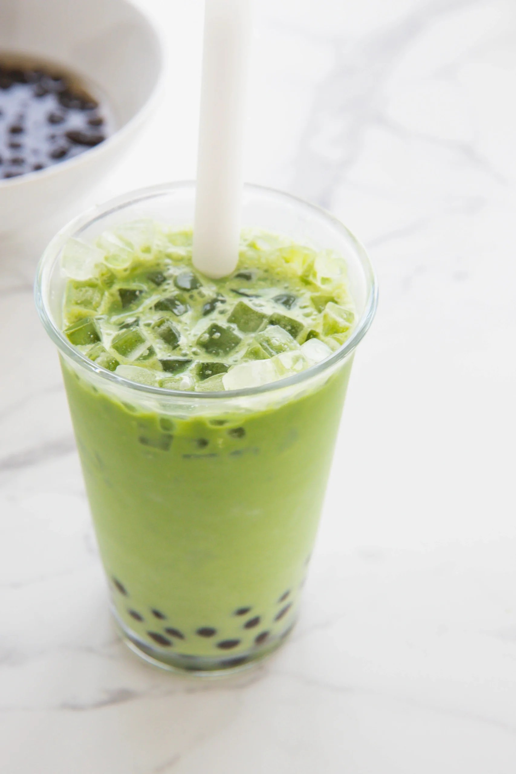 Matcha Milk Tea Matcha Boba Oh Sweet Cups