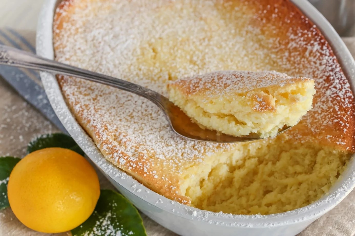Meyer Lemon Souffle' Cake Recipe Oh, That's Good!