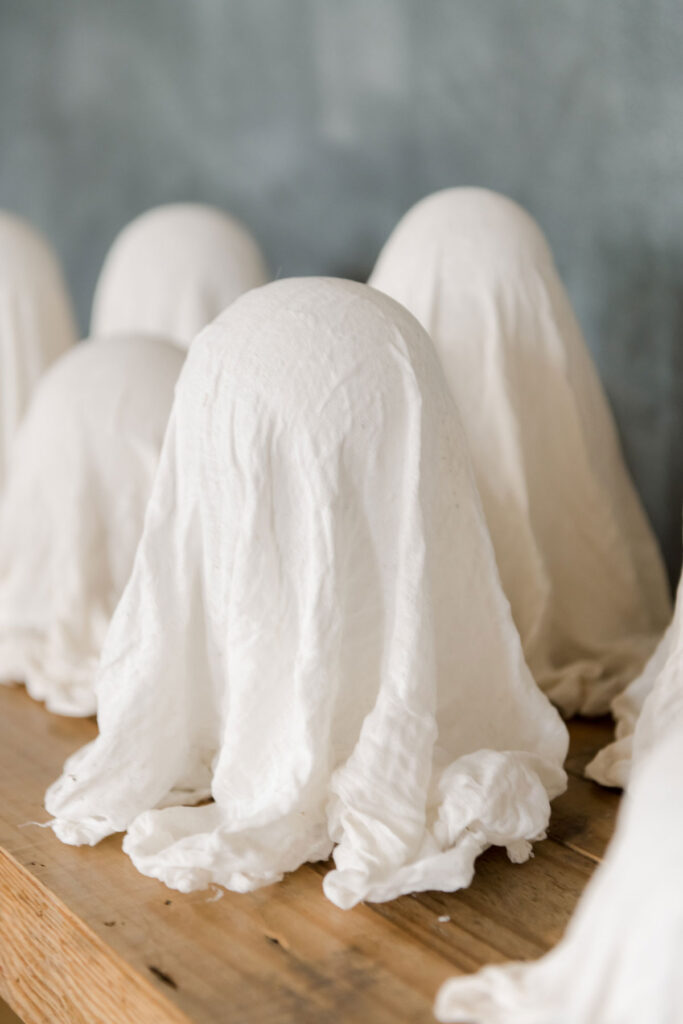 How to make cheesecloth ghosts! oh yay studio Color + Painting