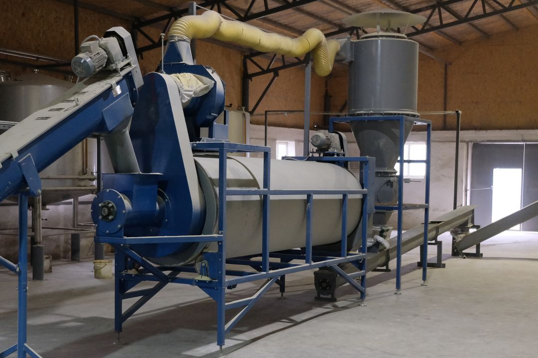 Sunflower processing