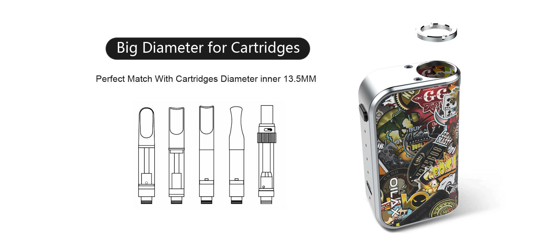 Oilax Cito Pro /CBD &Wax 2in1 Premium Vaporizer henruivapor