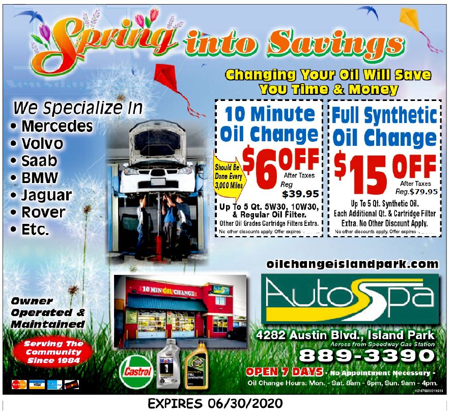 Oil Change Island Park Island Park Auto Spa Auto Services Specials