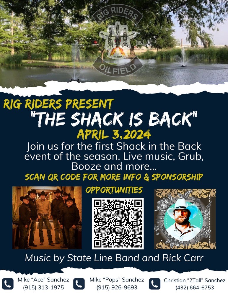 Rig Riders The Shack is Back Event Oilfield Helping Hands