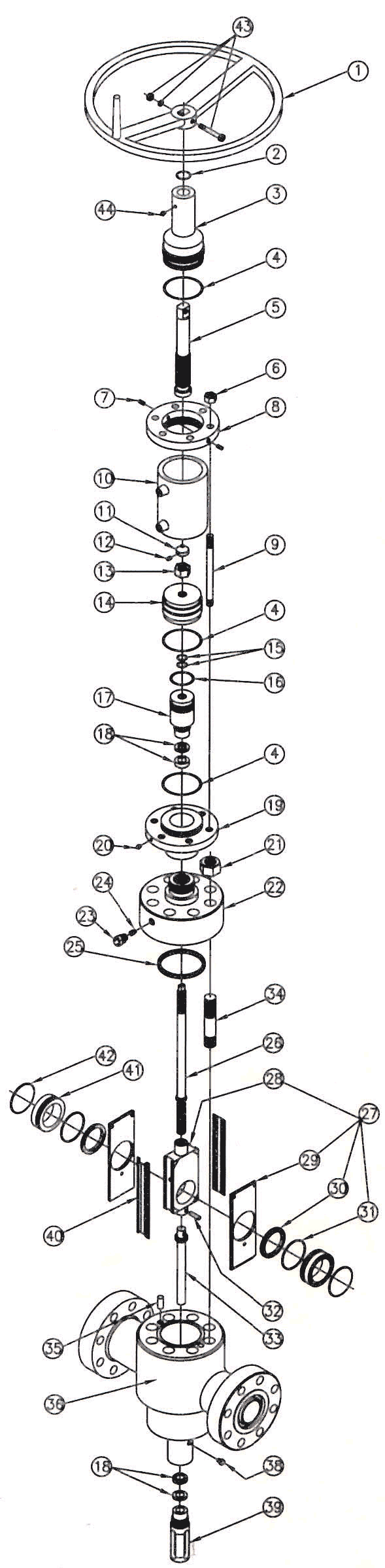 Hydraulic Gate Valve