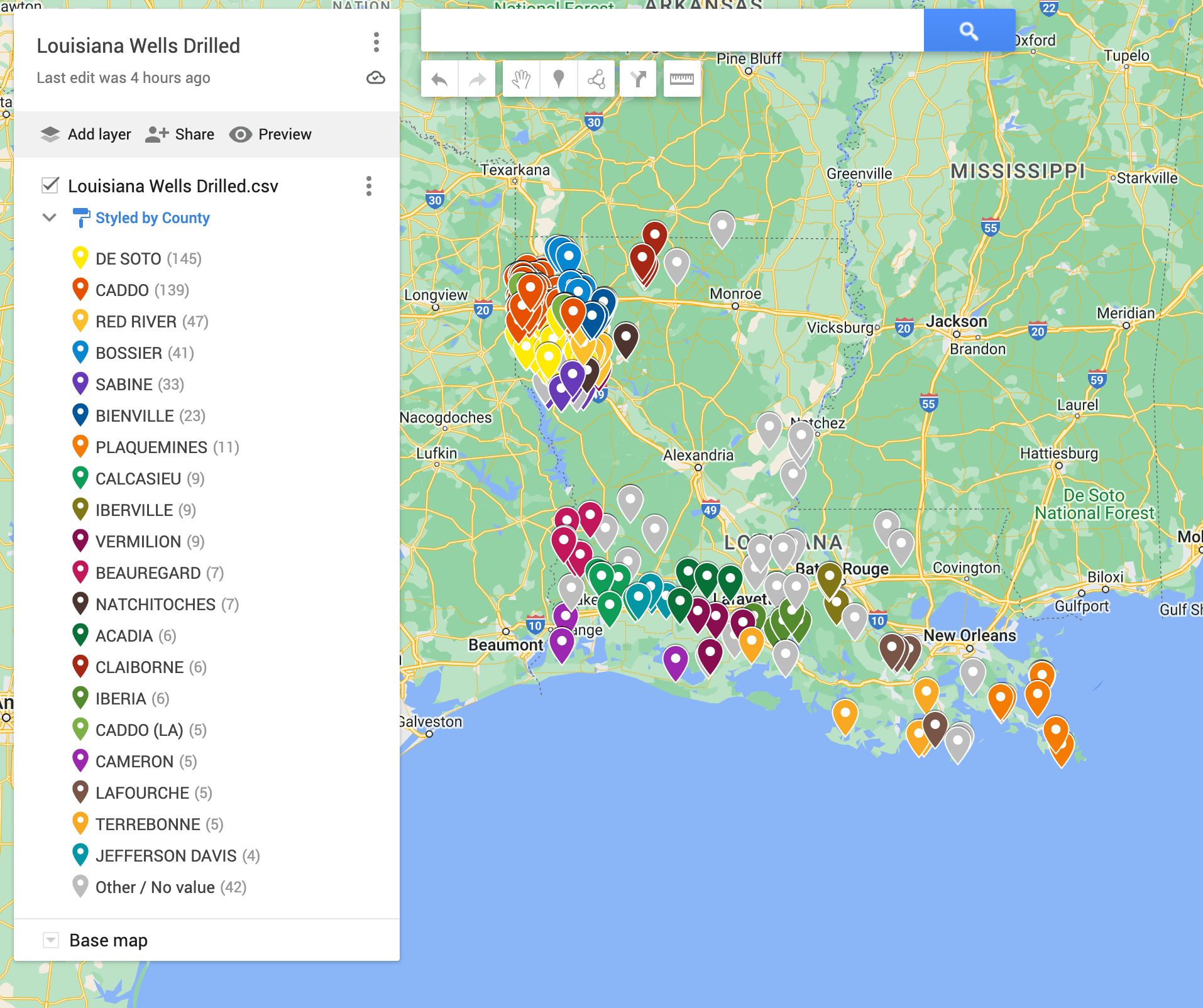 Louisiana 2022 Drilling Summary Oil Gas Leads