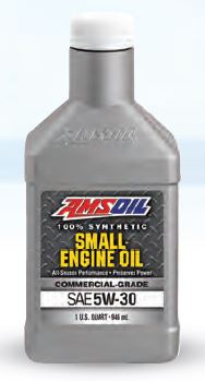 NEW 5W-30 VISCOSITY JOINS SYNTHETIC SMALL-ENGINE OIL FAMILY - Synthetic
