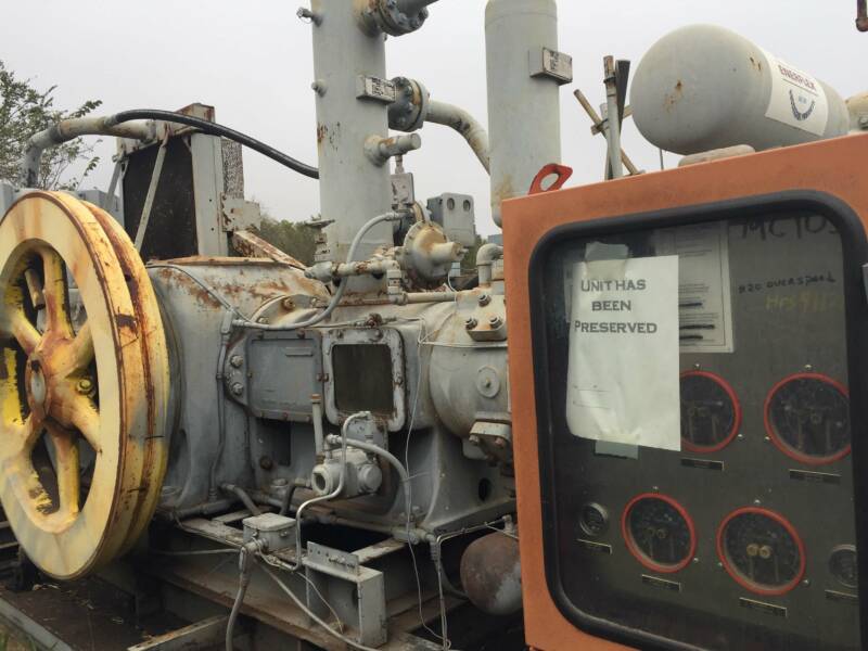 Ajax Natural Gas Compressor For Sale DPC 140 Oil Patch Surplus