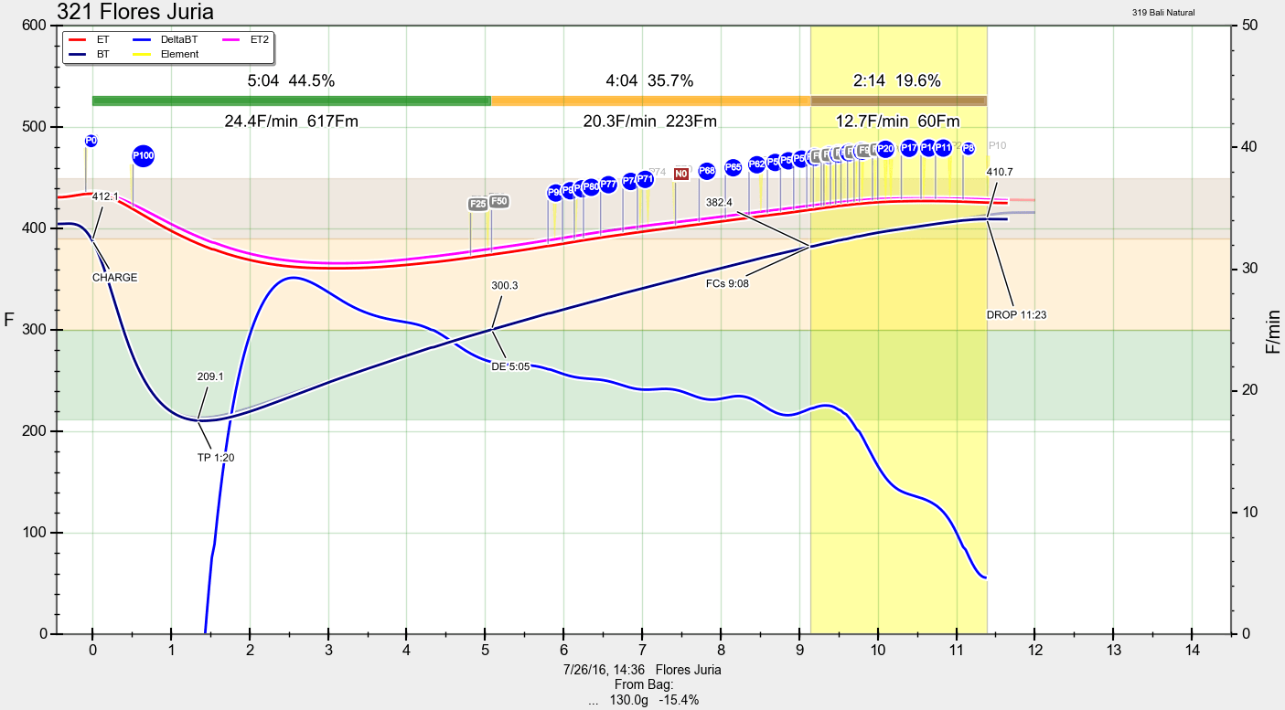 Understanding The Roast Profile • Oil Slick Coffee