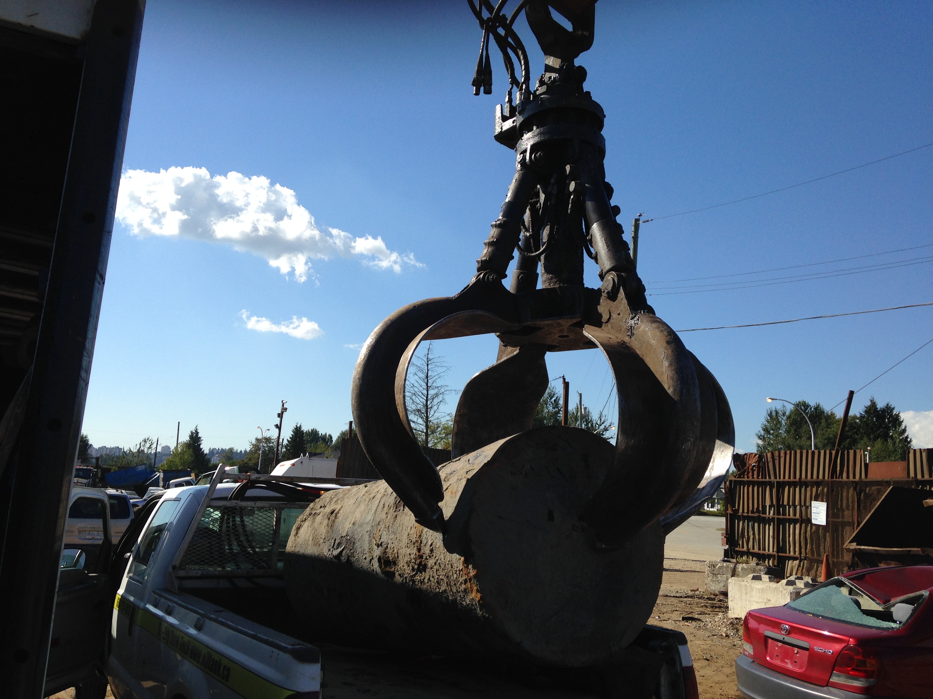 Scrap Yard Oil Tank Removal Oil Tank Detection Soil Remediation