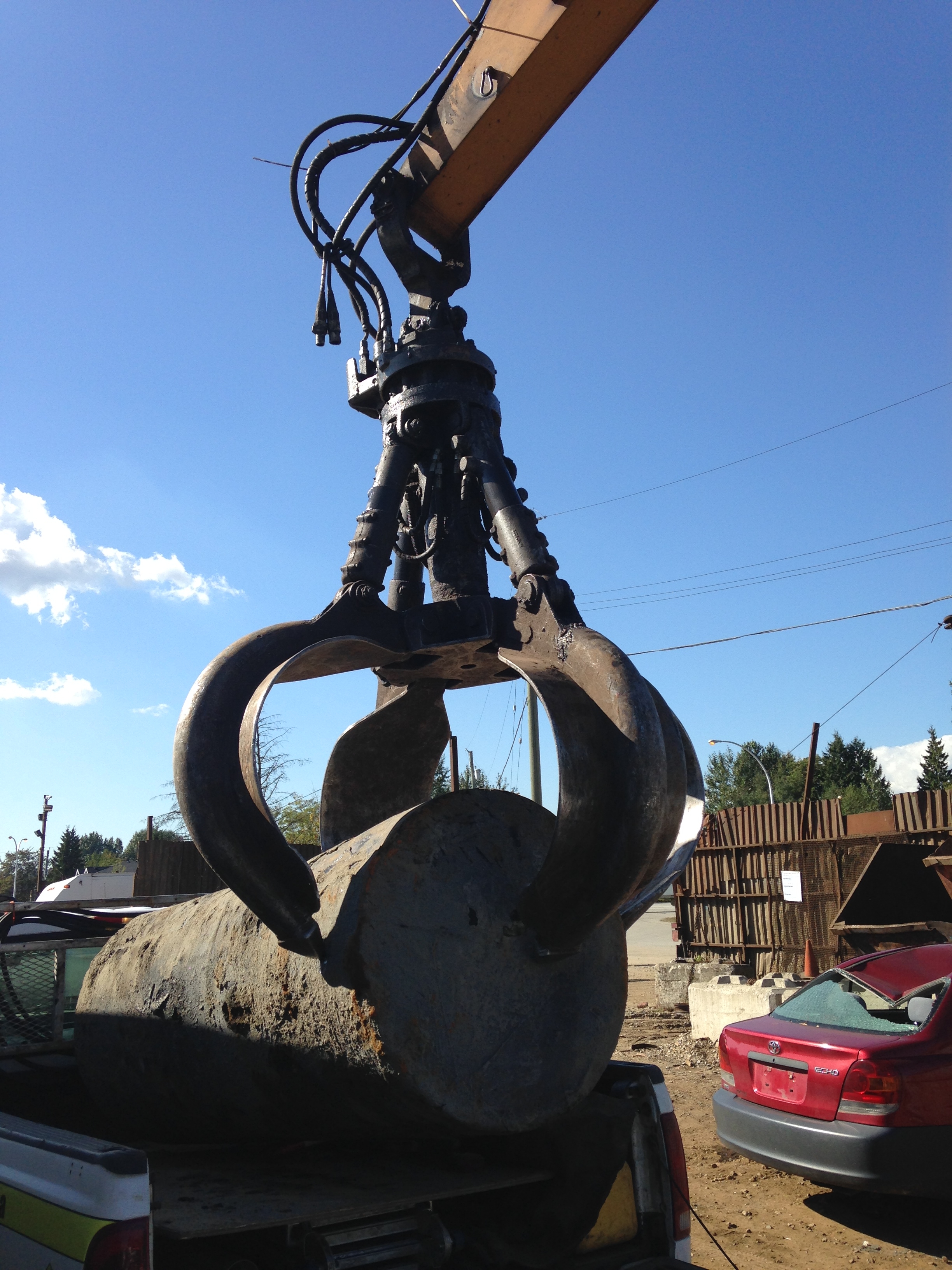 Scrap Yard Oil Tank Removal Oil Tank Detection Soil Remediation