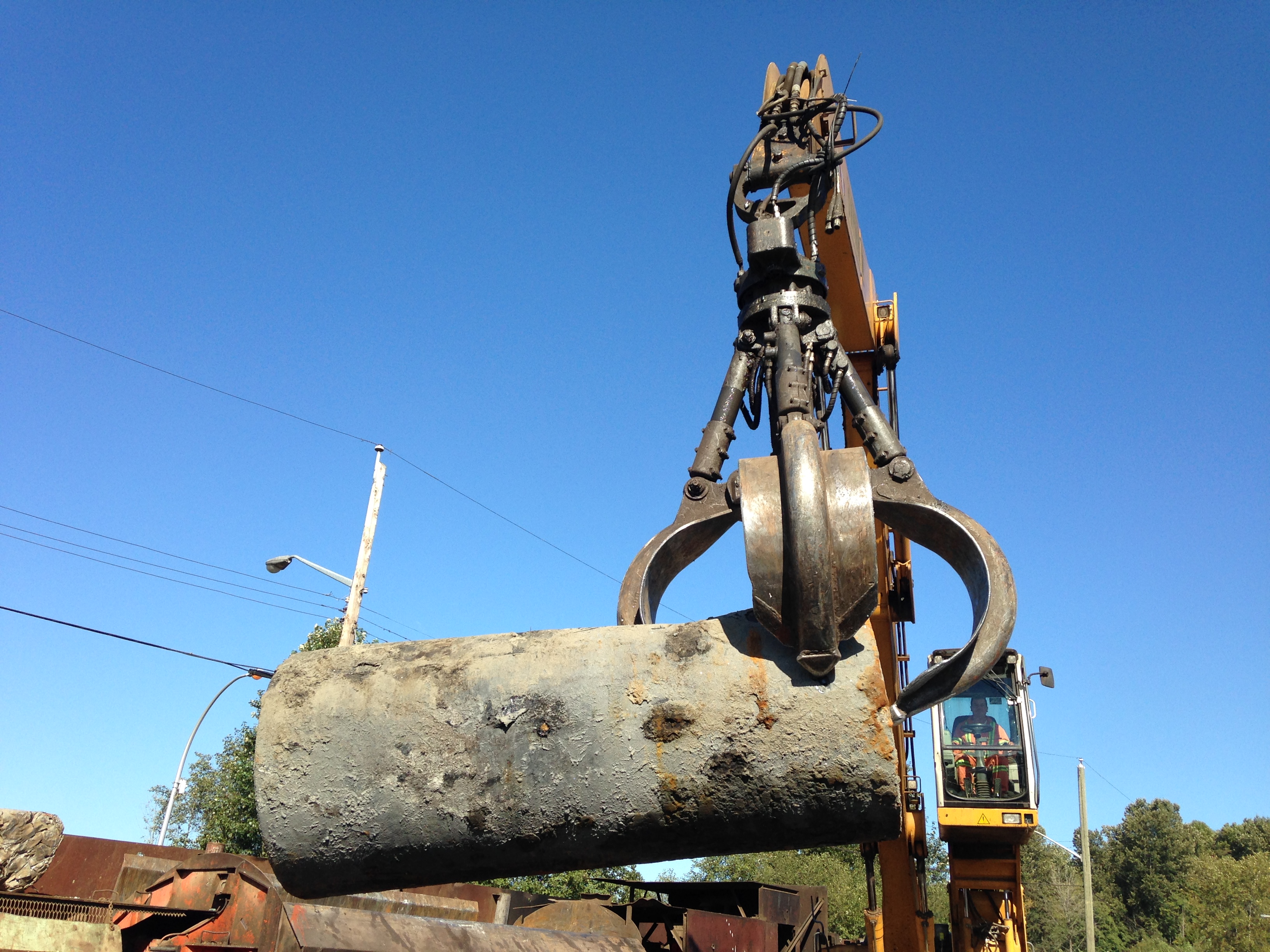 Scrap Yard Oil Tank Removal Oil Tank Detection Soil Remediation