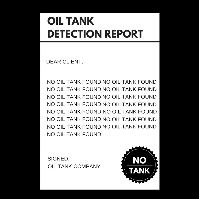oiltankremovalcertificate Oil Tank Removal Oil Tank Detection