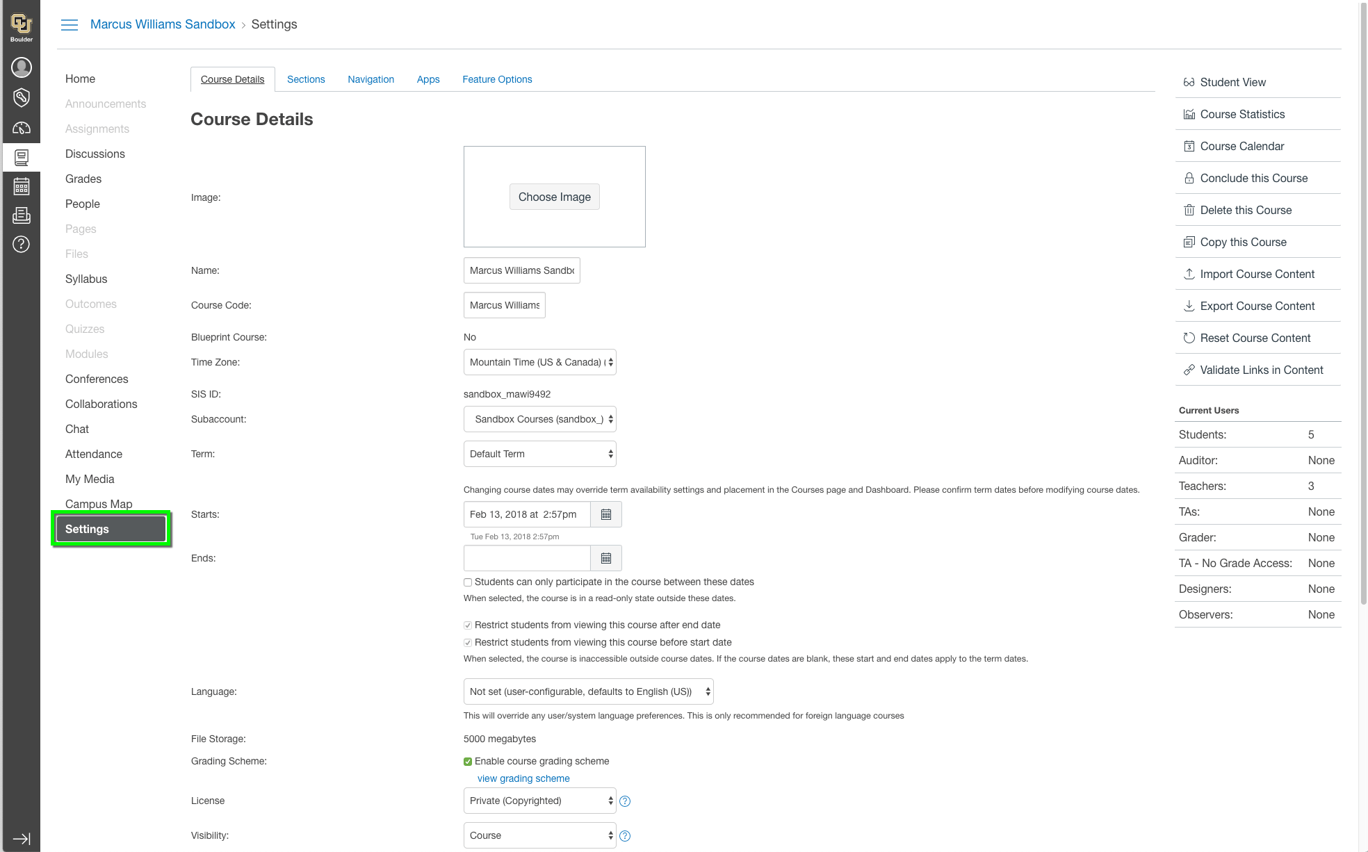 Canvas Add a Custom Link to the Course Navigation Bar Office of