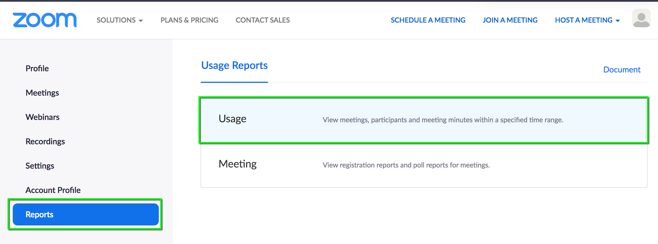 Zoom Export Meeting Data & Attendance Office of