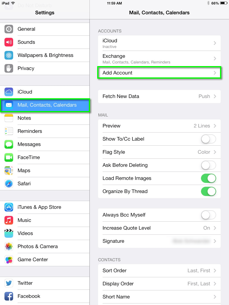 Gmail Mail Server Settings For Ipad