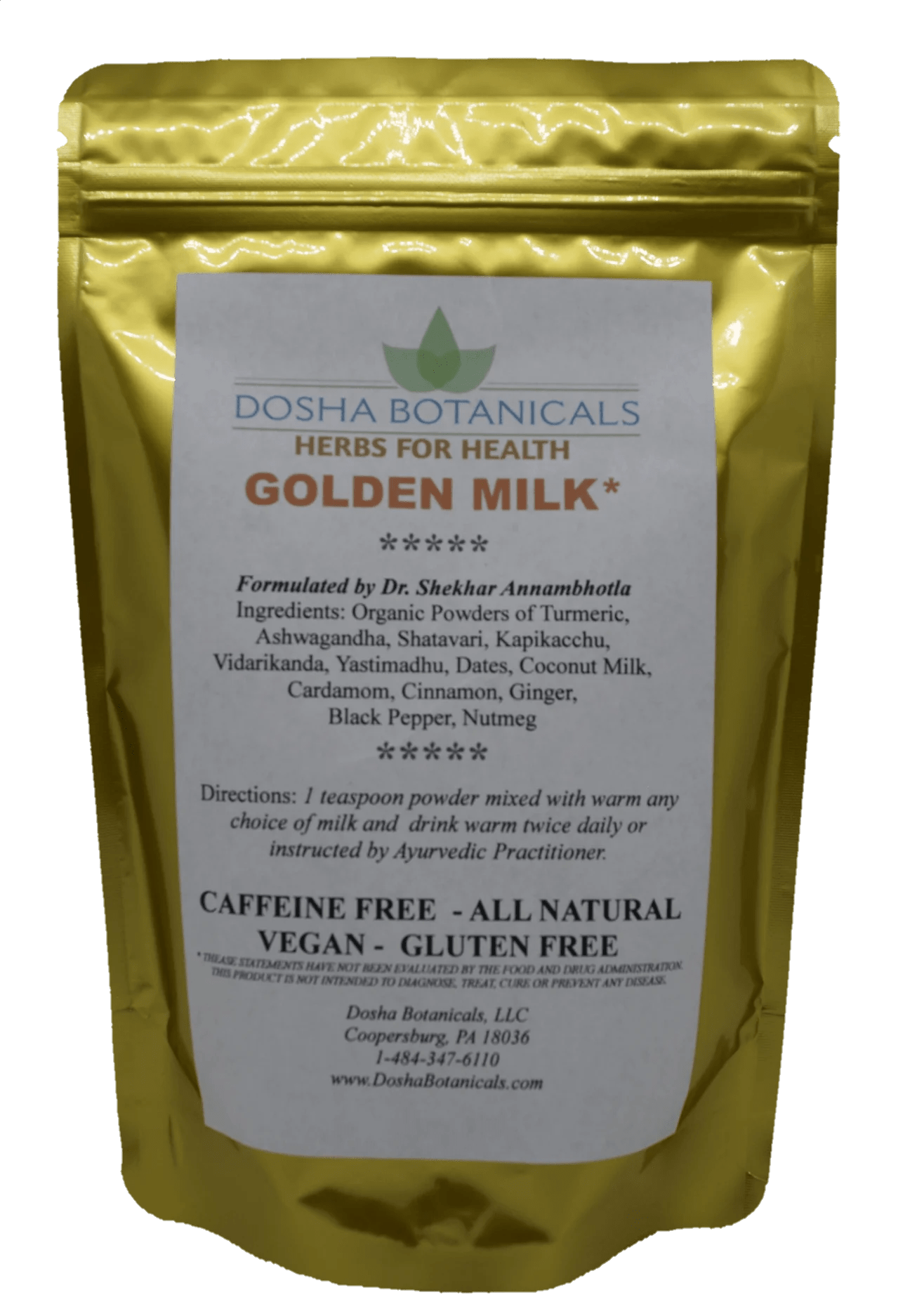 Golden Milk Ojas Ayurveda Wellness Center