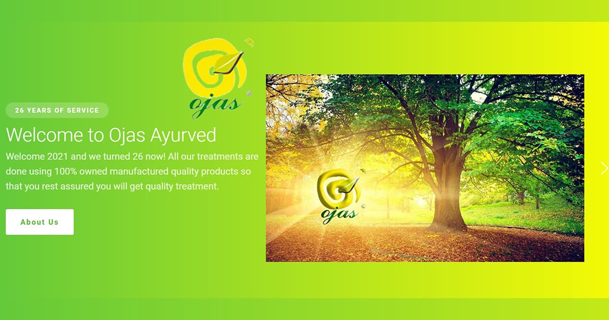 Ojas Sites Ojas Ayurved