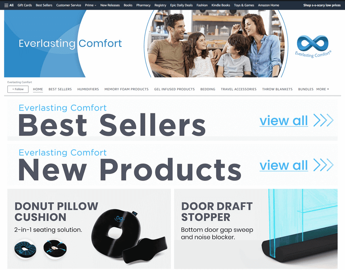 102 Amazon Storefront Examples Best 2024 Designs