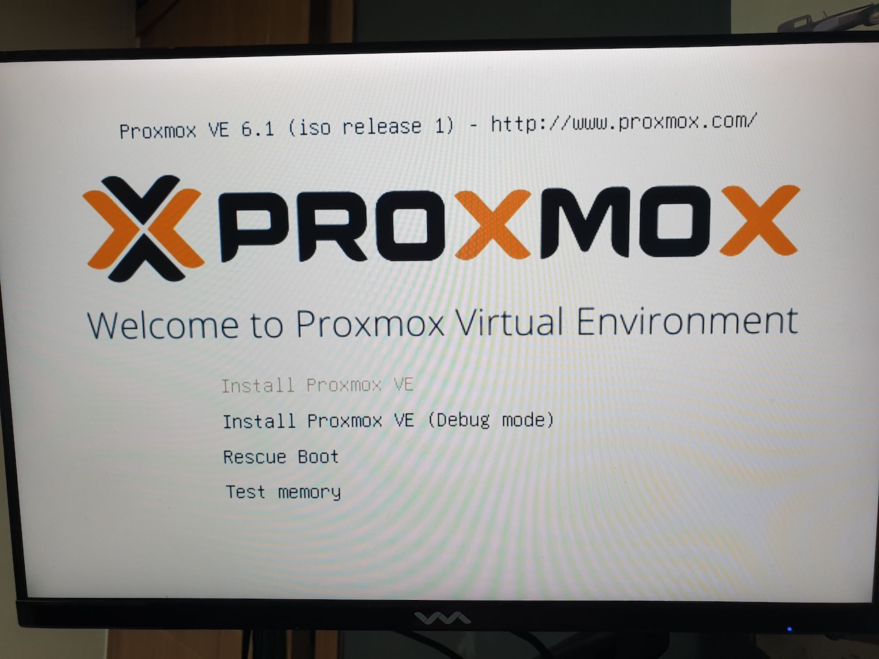 Proxmox 설치 okdata