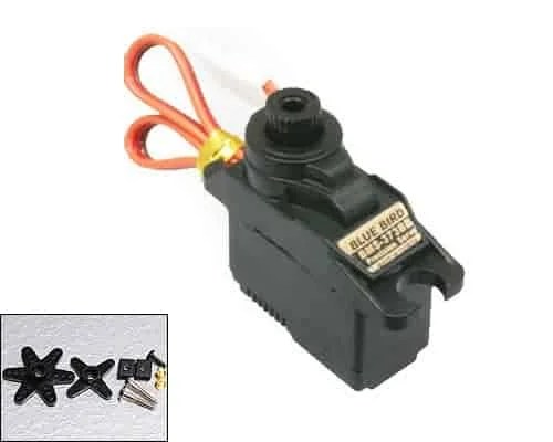Servo 9,6g. Bluebird BMS373BB Micro Servo 1.6kg / .12sec OKModélisme