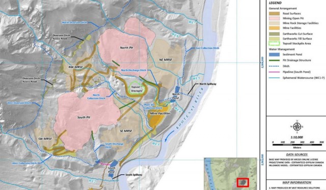 Gypsum mine approved Okanagan Edge