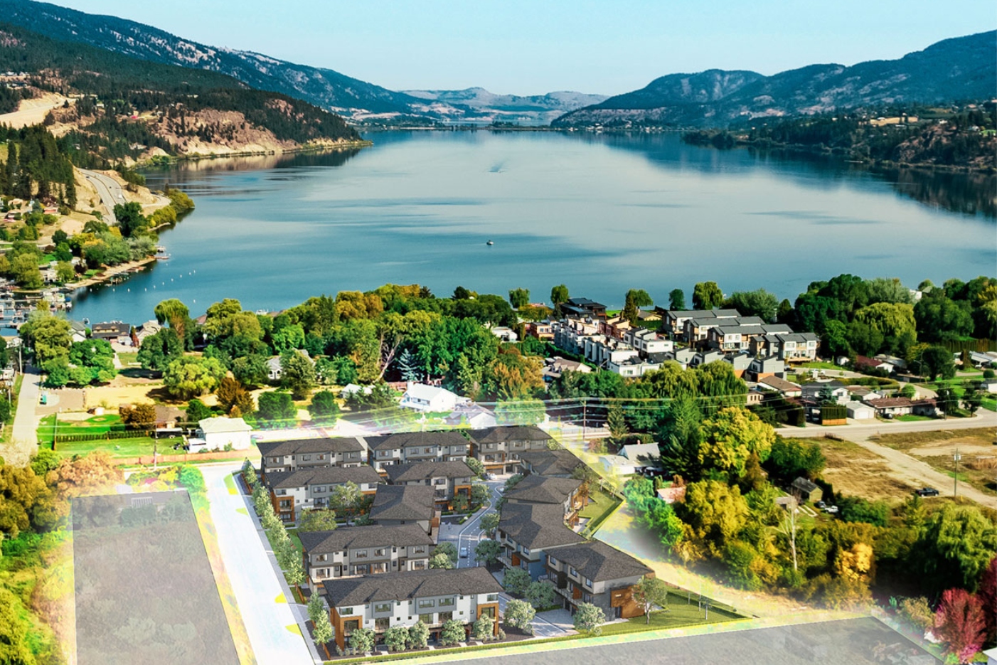 Lakeside Estates townhomes Okanagan Edge