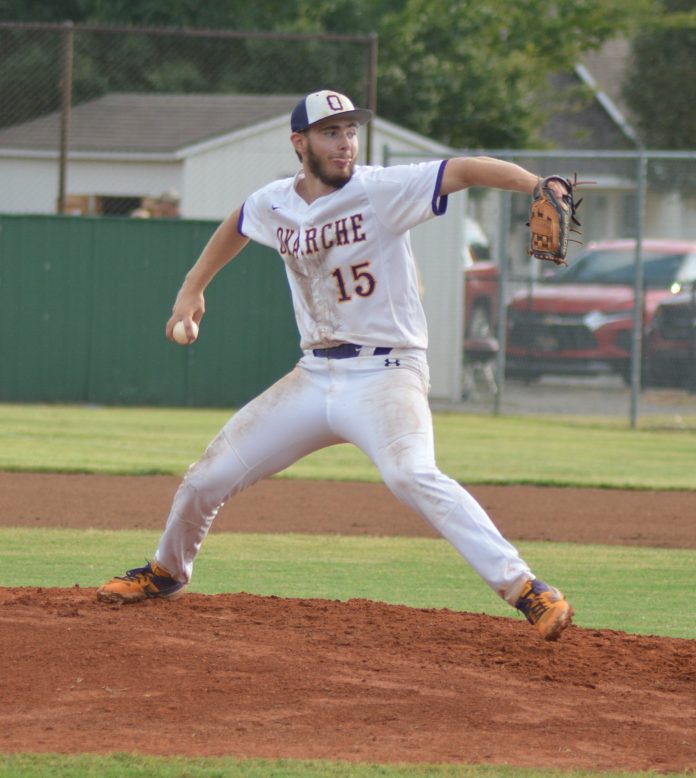 Okarche baseball makes comeback for district win Okarche Warrior