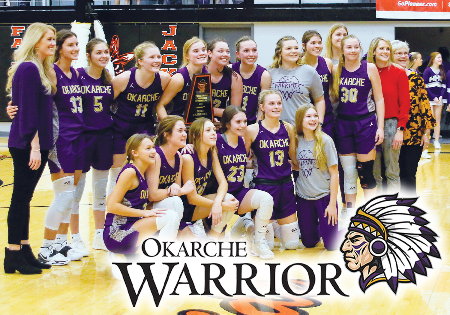 Okarche Lady Warriors win regional tournament Okarche Warrior