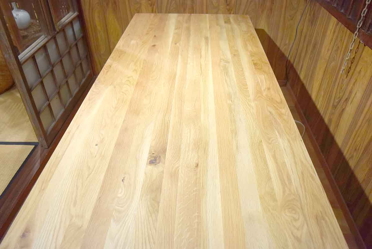 オーク材無垢ダイニングテーブル | 大川人気のおすすめ家具屋