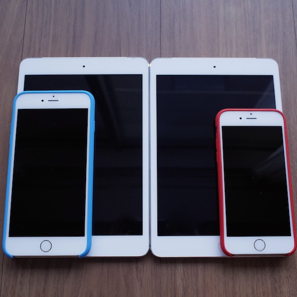 比較写真：iPhone 6・iPhone 6 Plusは他のiOSデバイスとどのぐらい大きさが異なるのか オーケーマック