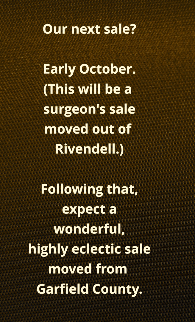 OKLAHOMA CITY METRO AREA ESTATE SALES SLATED FOR THE WEEKEND OF 20