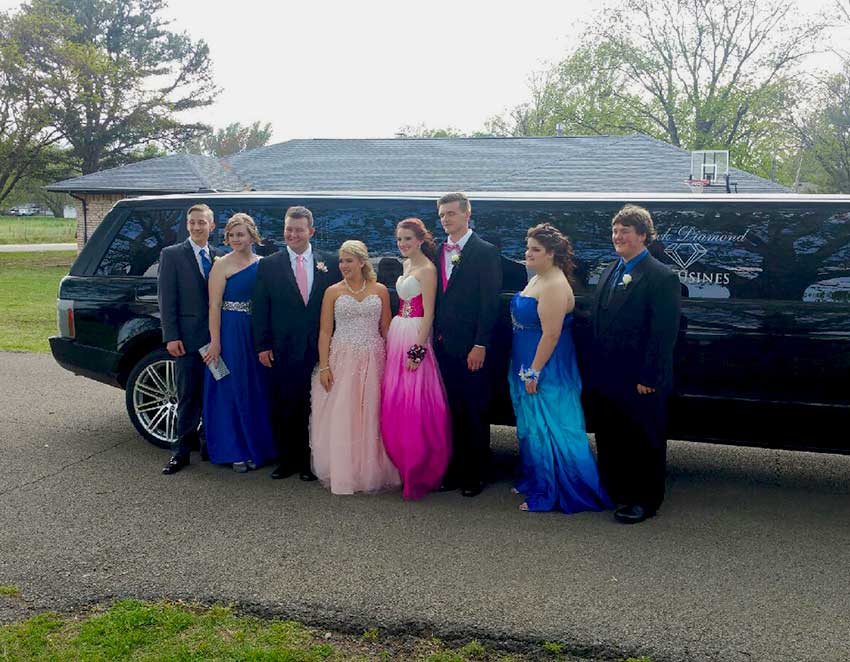 Prom Party Bus OKC Black Diamond Limo Party Bus Rental Oklahoma City