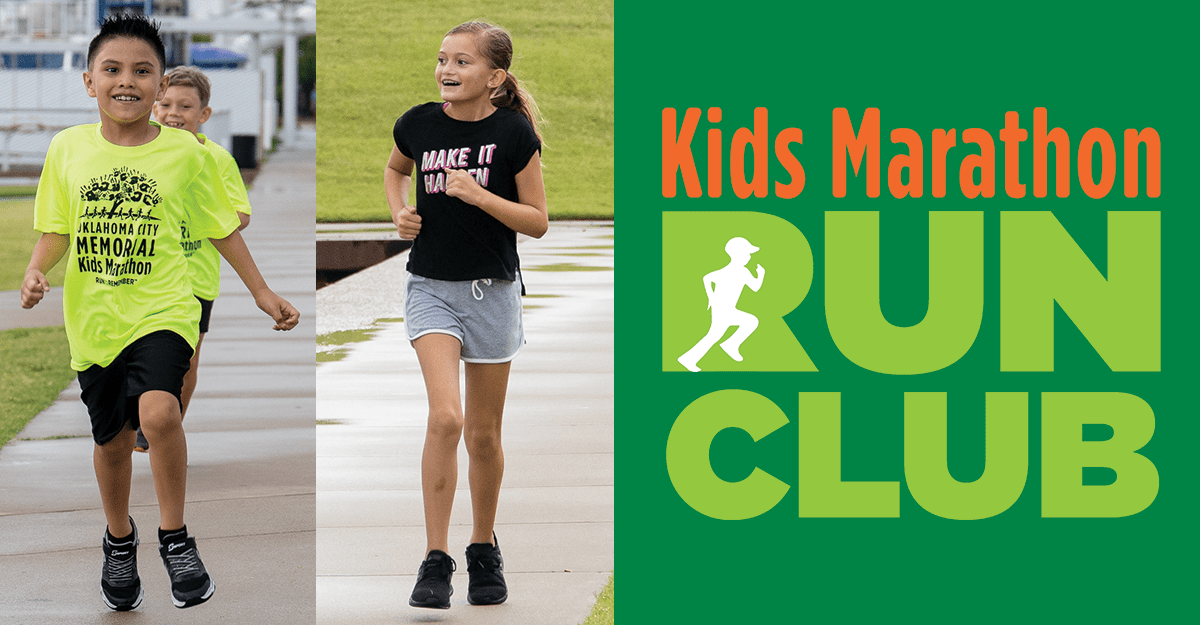 Kids Marathon Run Club Oklahoma City Memorial Marathon
