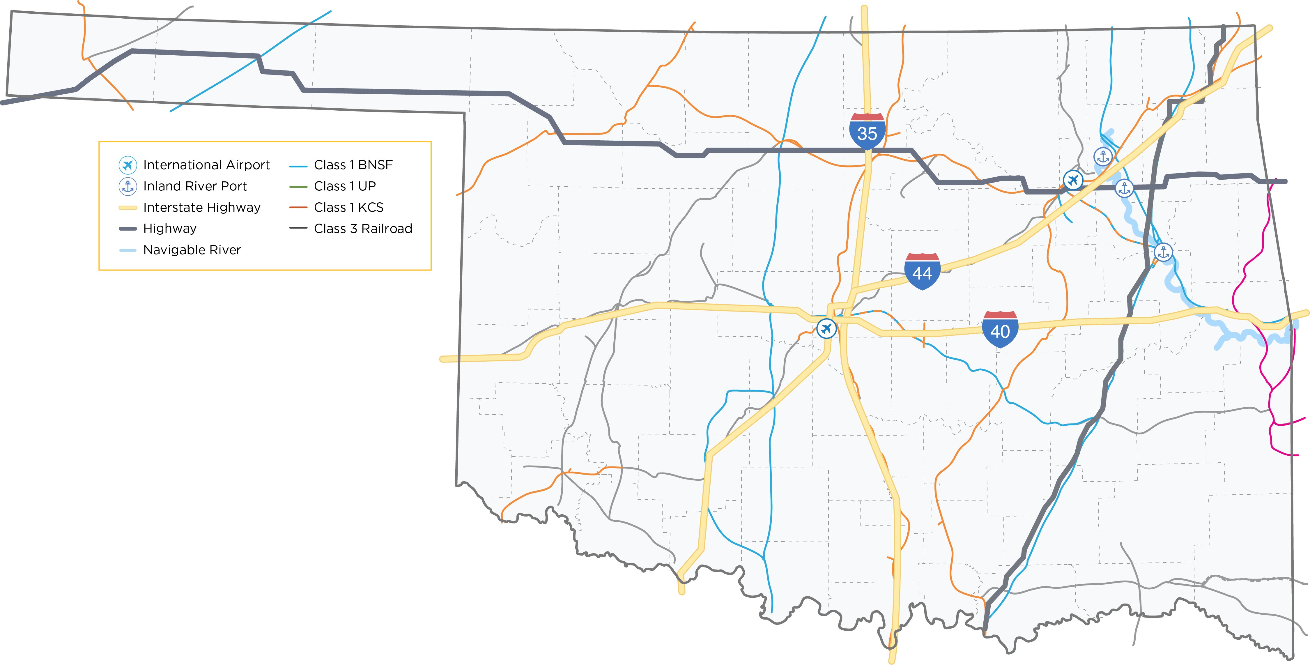 Infrastructure + Transportation Oklahoma Department of Commerce