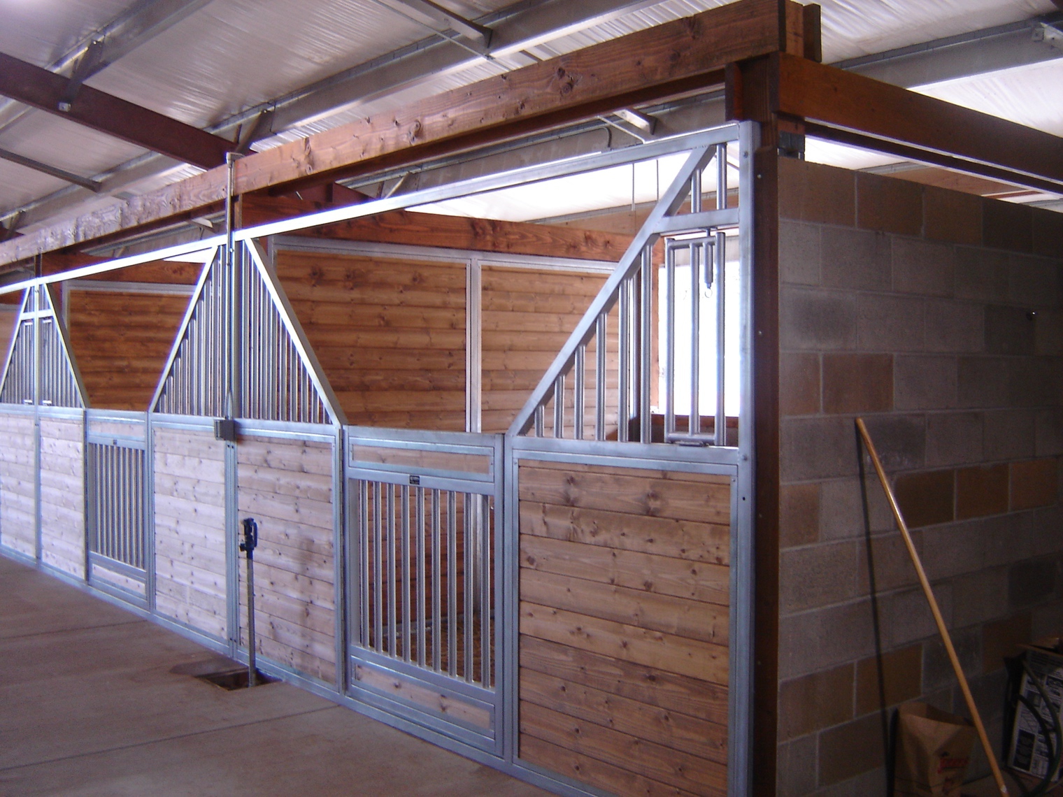Horse Stall Fronts Custom Built Welding OK Corral & Stalls Horse Barn Stall Fronts & Dividers