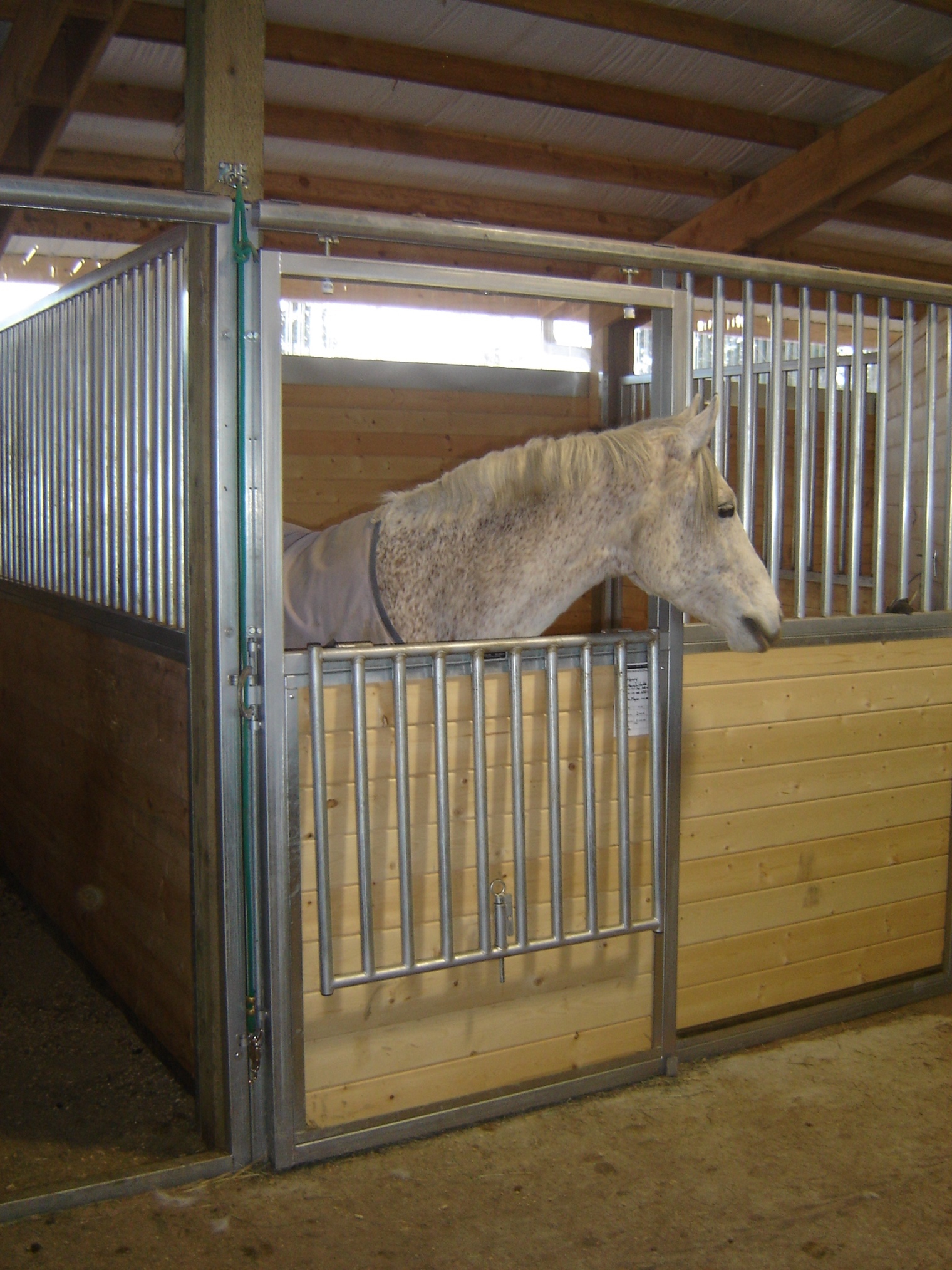Horse Stall Fronts Custom Built Welding OK Corral & Stalls Horse
