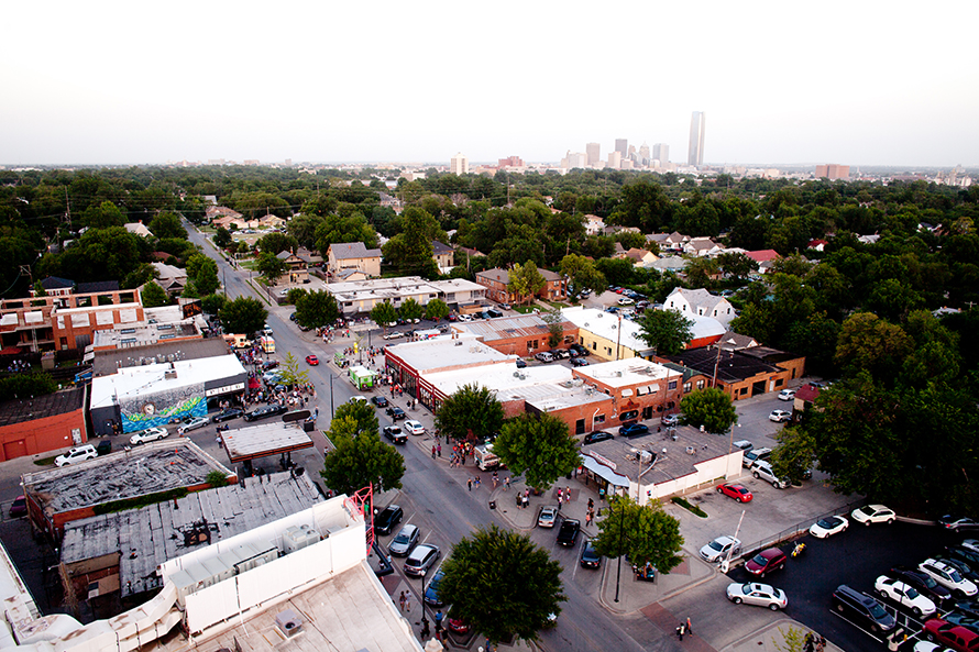 Oklahoma City Retail Plaza District