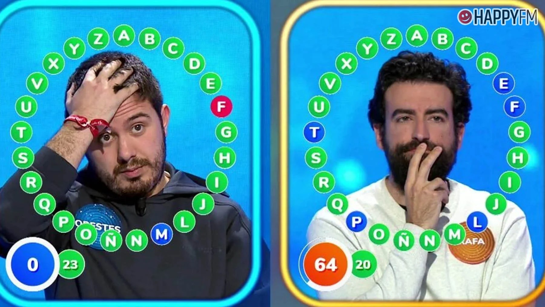 ‘Pasapalabra’ Orestes y Rafa vuelven a empatar en El Rosco