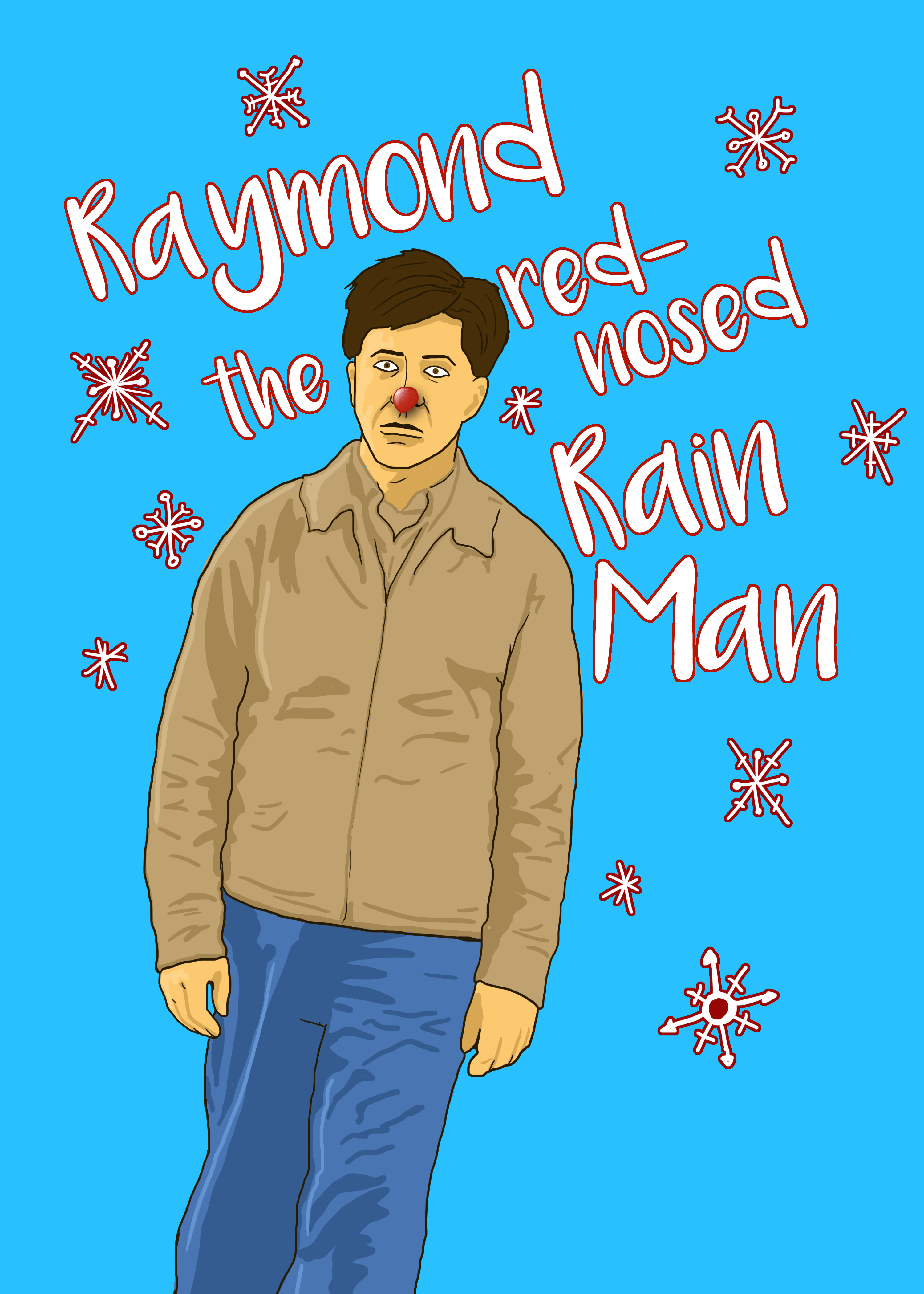 Raymond the RedNosed Rain Man OKdoodle Comics and Doodles