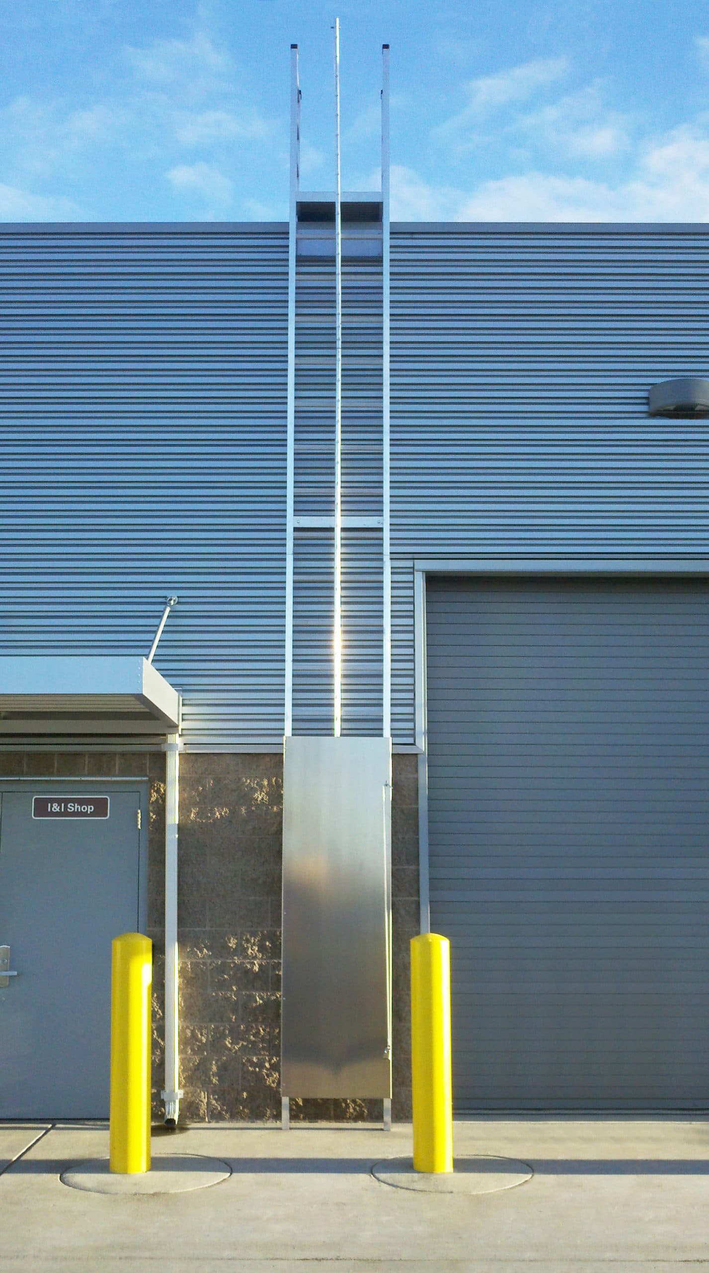 Model 503 (Access) with Security Door and Fall Arrest System O'Keeffe