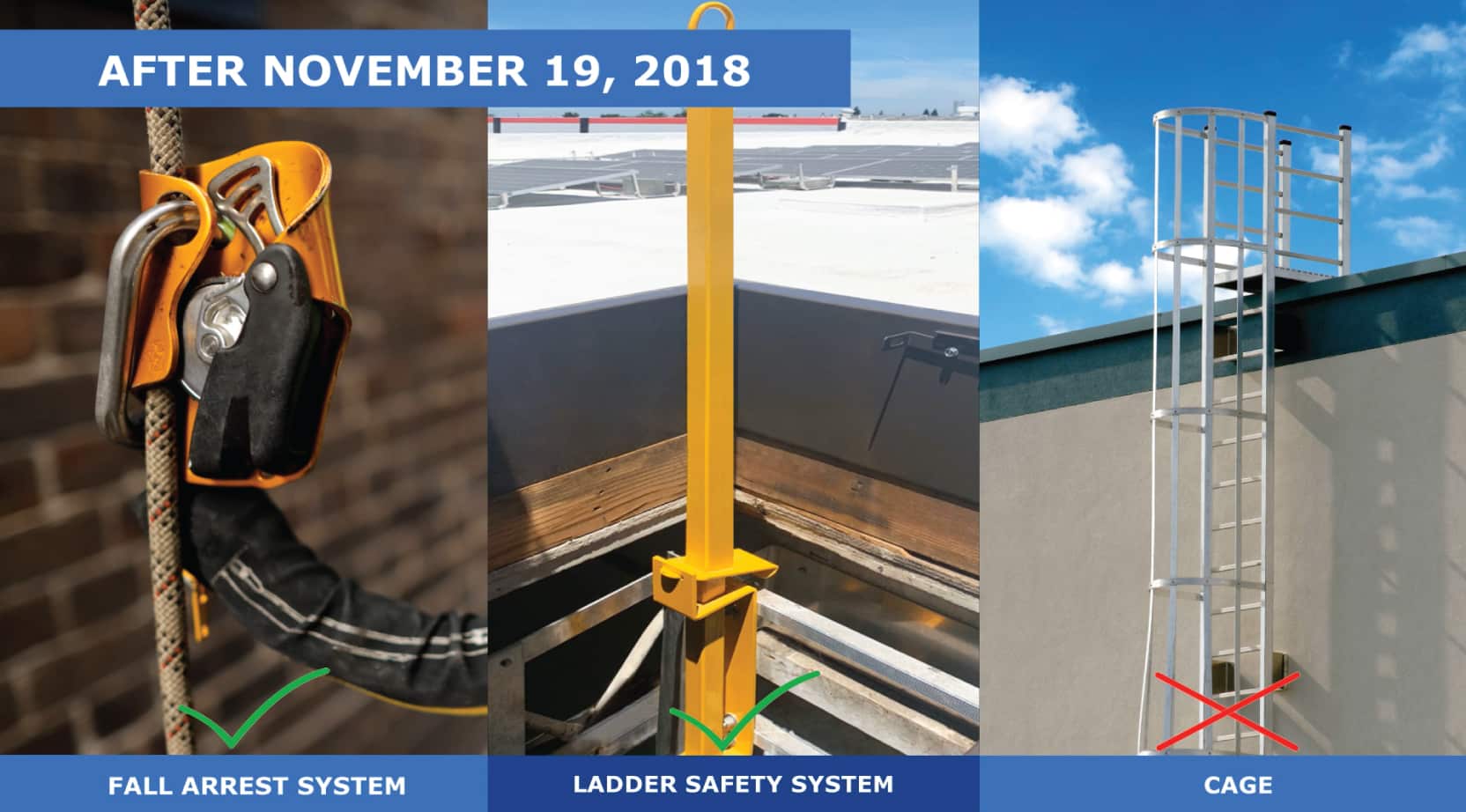 Aluminum Fixed Access Ladders O'Keeffe's Inc.