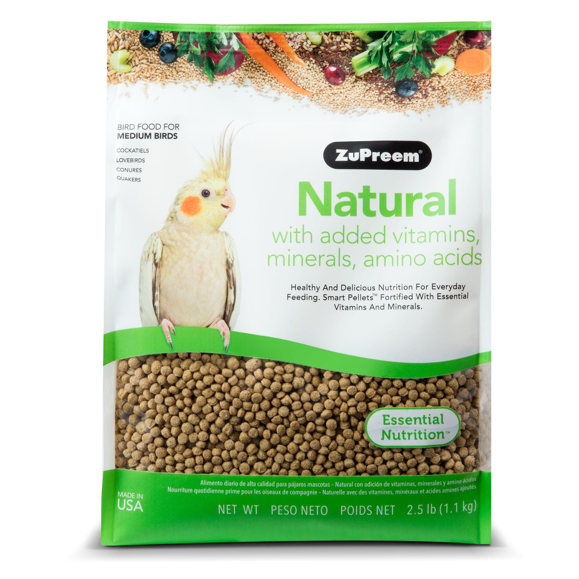 ZuPreem Natural Domestic Bird Food OK Feed & Pet Supply