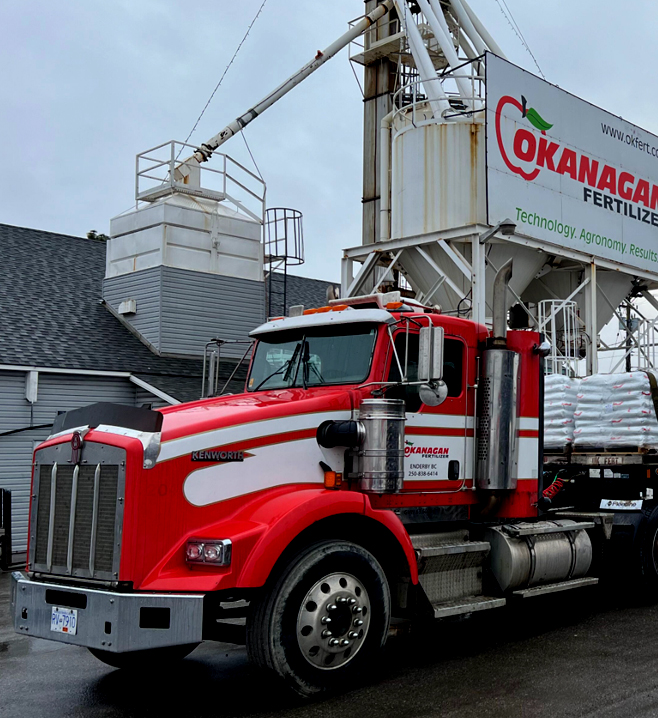 Custom Application, Equipment Rental and Deliver Okanagan Fertilizer