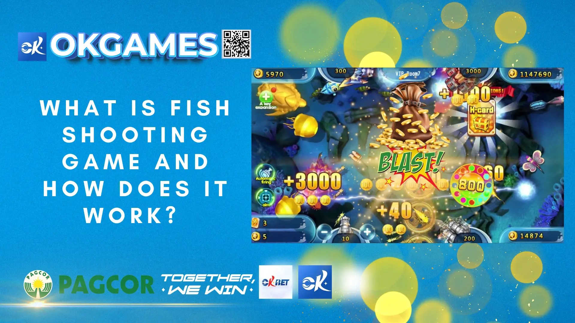OKGames Fish Shooting Game PAGCOR Licensed Play Now