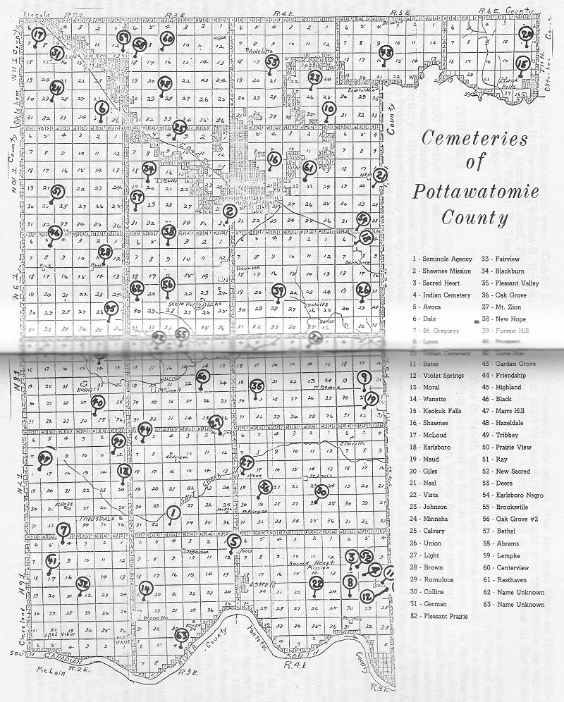 Cemeteries of Pottawatomie Co.