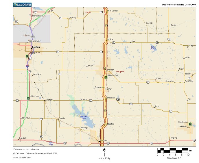 Oklahoma Highways Original Oklahoma Route 2