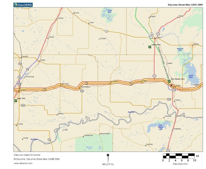 Oklahoma Highways Original Oklahoma Route 5