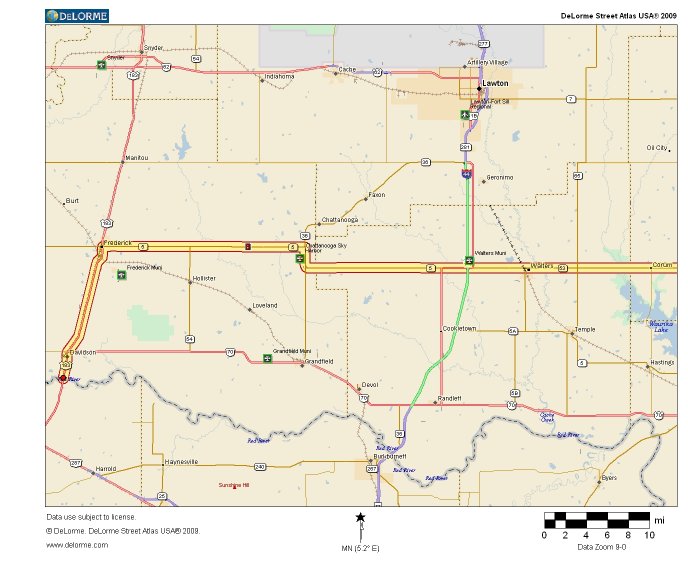 Oklahoma Highways Original Oklahoma Route 5